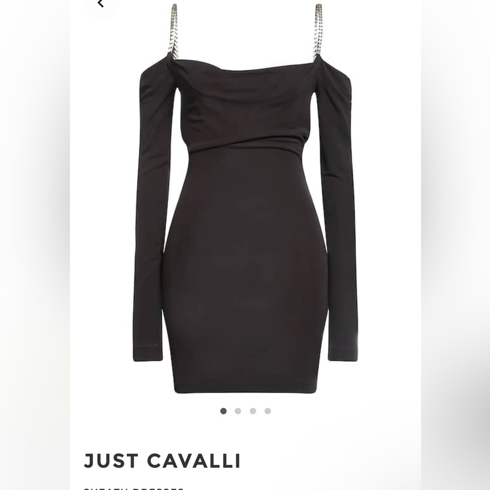 Just Cavalli Short Dress Black Size 40/S